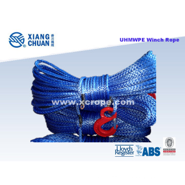 UHMWPE Sk75 Blue Winch Rope